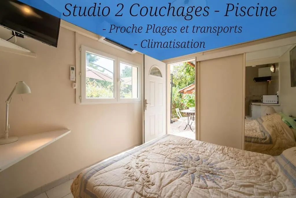 Appartement Le Figuier Air-Conditioned Studio And Swimmin à Marseille 0*,  France